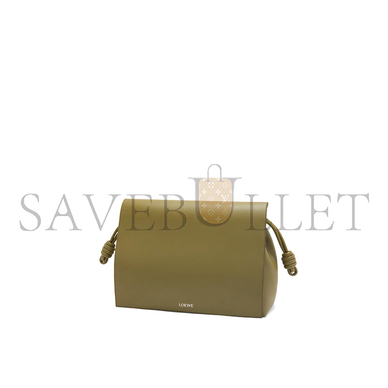 l0ew* flamenco satchel in shiny S*pple calfskin b411fsax04 (34*24*12cm)